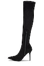 view 5 of 5 OPERATE 부츠 in Black Suede