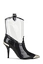 view 1 of 5 Elpaso Bootie in Black & Clear