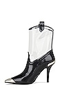 view 5 of 5 Elpaso Bootie in Black & Clear