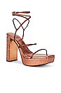 view 2 of 5 Rubies Platform Sandal in Bronze