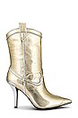 view 1 of 5 El Paso Boot in Gold & Silver