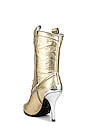 view 3 of 5 El Paso Boot in Gold & Silver