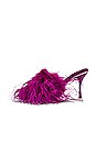 view 5 of 5 Chauffeur Feather Mule in Purple
