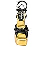 view 4 of 5 Seventies Sandal in Black & Gold