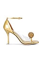 view 1 of 5 Sophistica Sandal in Gold