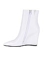 view 5 of 5 Katerina Wedge Bootie in White