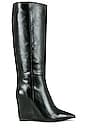 view 1 of 5 Katerina Wedge Boot in Black