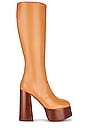 view 1 of 5 BOOTS COMPENSÉES TIMEWARP in Natural