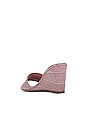 view 3 of 5 Appetit Wedge Mule in Lilac Croco