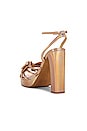 view 3 of 5 SANDALES COMPENSÉES FANTASIES in Rose Gold Metallic