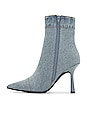 view 5 of 5 FINITELY ヒール付ブーティー in Light Blue Denim