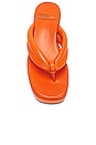 view 4 of 5 Luau-2 Platform Sandal in Orange