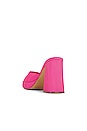 view 3 of 5 Ninety Platform Mule in Pink Faille