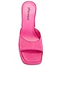 view 4 of 5 Ninety Platform Mule in Pink Faille