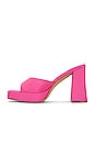view 5 of 5 Ninety Platform Mule in Pink Faille