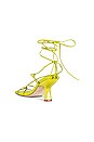 view 3 of 5 Vipera Heeled Sandal in Light Green