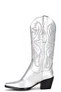 view 5 of 5 x REVOLVE The Kid Cowboy Boot in Silver