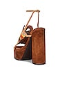 view 3 of 5 Monarchs Sandal in Brown & Yellow Suede Multi