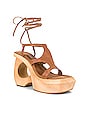view 2 of 5 Idolize Wedge in Tan