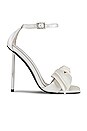 view 1 of 5 Queening Sandal in White Satin