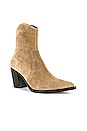view 2 of 5 Jolena Boot in Camel Suede Brown Stack