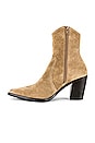 view 5 of 5 Jolena Boot in Camel Suede Brown Stack