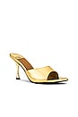 view 2 of 5 PANTUFLAS AGENT in Gold Metallic