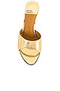 view 4 of 5 PANTUFLAS AGENT in Gold Metallic