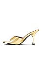 view 5 of 5 PANTUFLAS AGENT in Gold Metallic