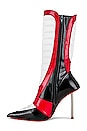 view 5 of 5 Motorsport Boots in Black Red White Combo