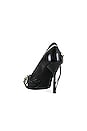 view 3 of 5 Roxxa Pumps in Black Crinkle Silver