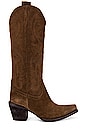 view 1 of 5 Rancher-K Boot in Brown Suede