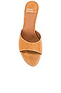 view 4 of 5 MULES AGENT in Camel Suede