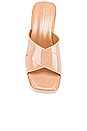 view 4 of 5 Bubblegum Sandal in Nude Shiny