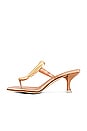 view 5 of 5 Linq-Up Sandal in Natural Satin Gold