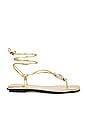 view 1 of 5 Weekend Sandal in Gold