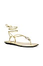 view 2 of 5 Weekend Sandal in Gold