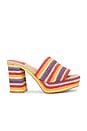 view 1 of 5 Cabana Sandal in Colorful Jute