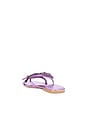 view 3 of 5 Cloudywing Sandal in Purple Metallic Combo