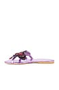 view 5 of 5 Cloudywing Sandal in Purple Metallic Combo