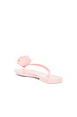view 3 of 5 So-Sweet Sandal in Light Pink Shiny