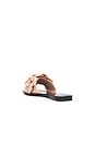 view 3 of 5 Floralee Sandal in Blush Shiny & Black Shiny
