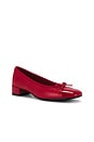 view 2 of 5 Dancerie Flats in Red Patent