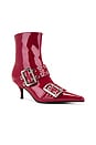 view 2 of 5 Up-2-Date Boot in Red Patent