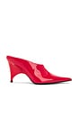 view 1 of 5 Vader Mule in Red Patent