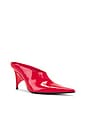 view 2 of 5 Vader Mule in Red Patent