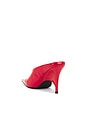 view 3 of 5 Vader Mule in Red Patent