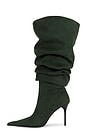 view 6 of 6 Racing-ok Boot in Olive Suede Green