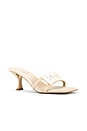 view 2 of 5 Abalone Sandal in Beige Suede Combo