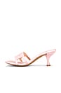 view 5 of 5 Abalone Sandal in Pink Satin Combo
